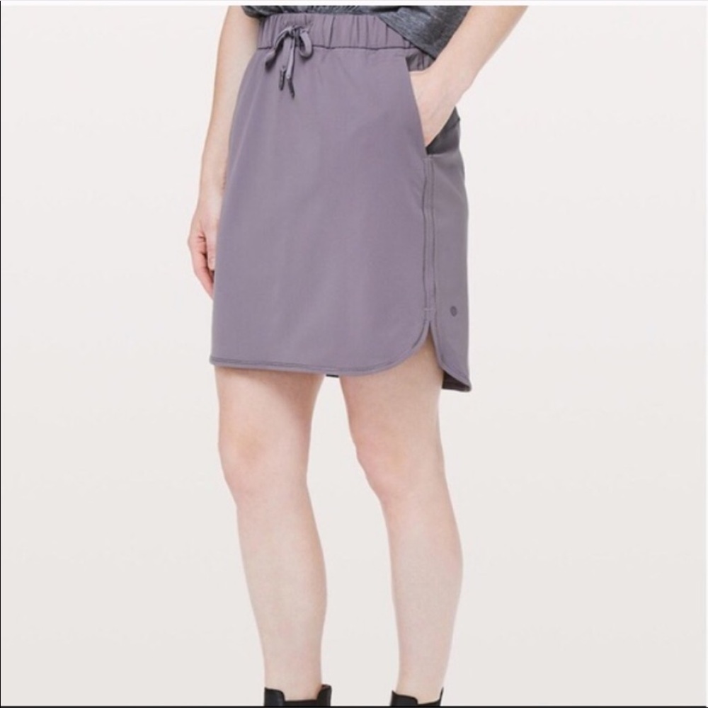 NWT Lululemon | On The Fly Skirt in Magnum 10